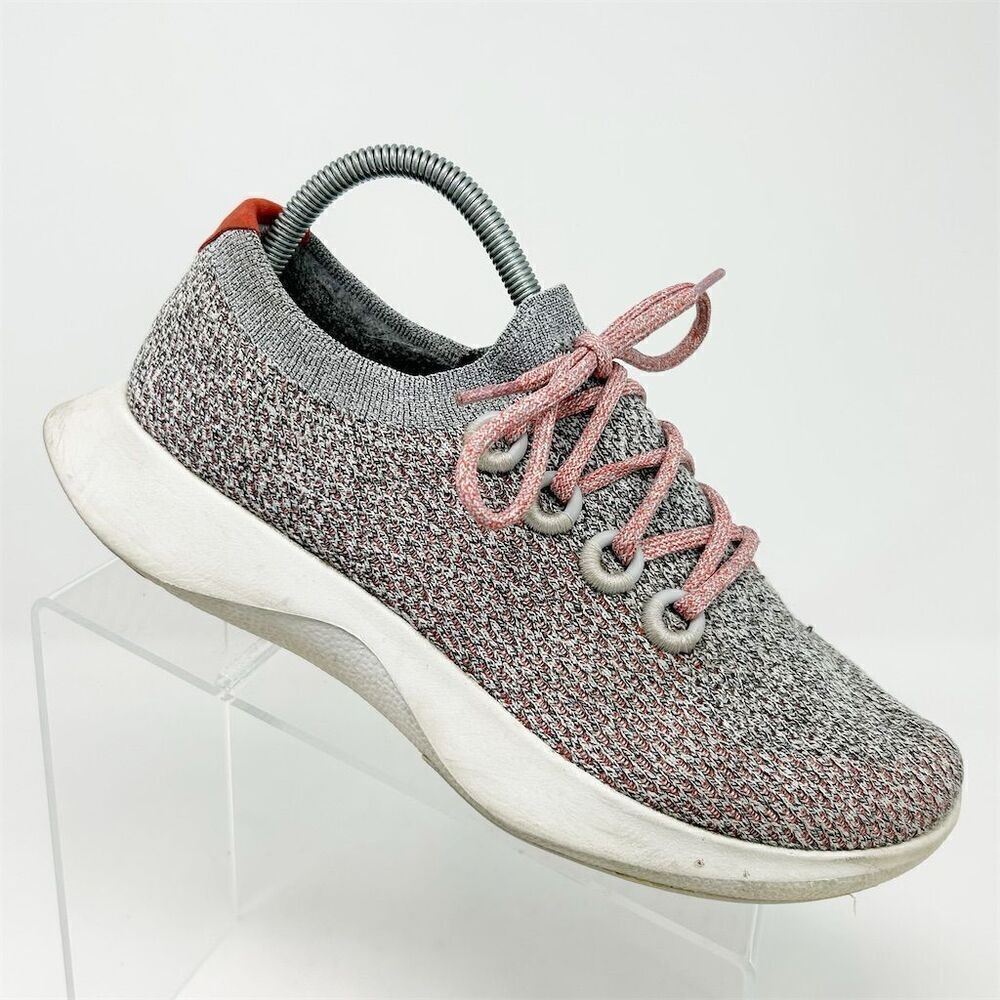 Allbirds Men's Tree Dasher Running Shoes Gray Size 8 Lightweight Eco Comfort